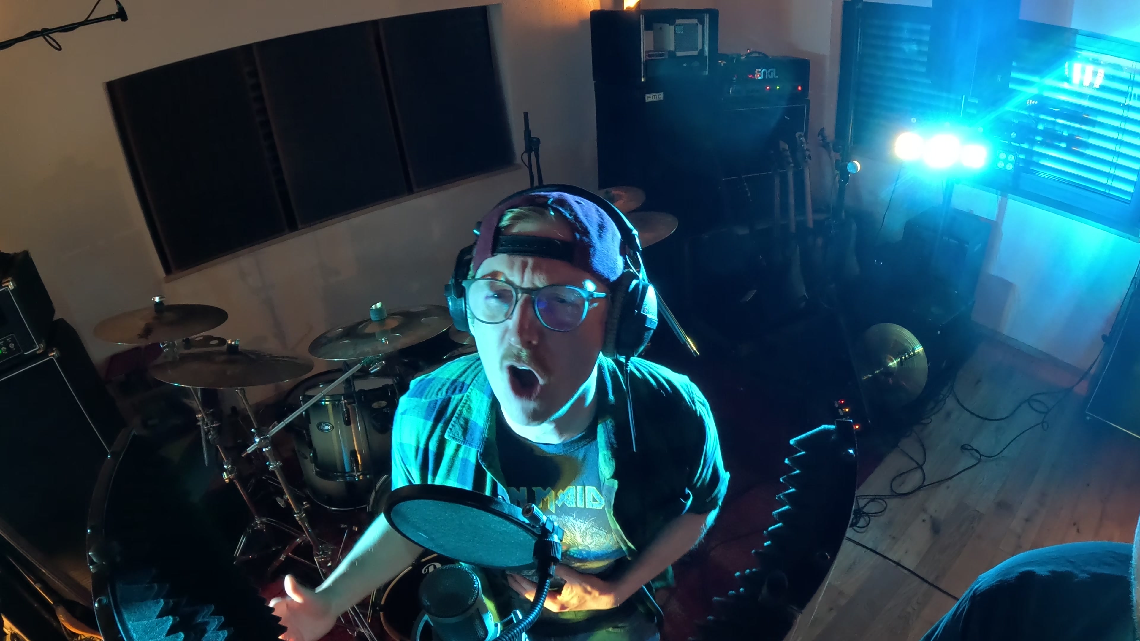 Patrick mit Instrument